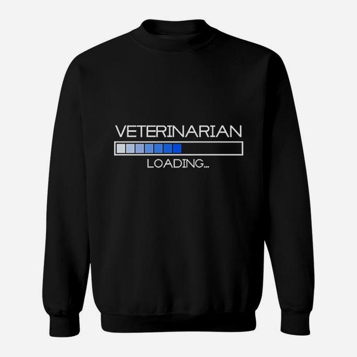 Future Veterinarian Loading Vet Pet Graduation Gift Sweat Shirt