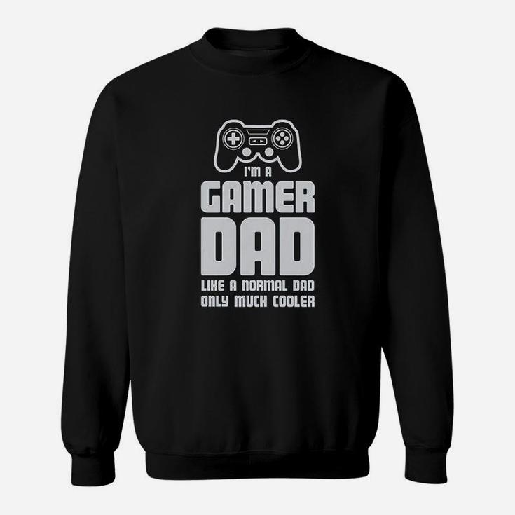 Gamer Dad Gift For Father Cool Dads Gaming Sweat Shirt