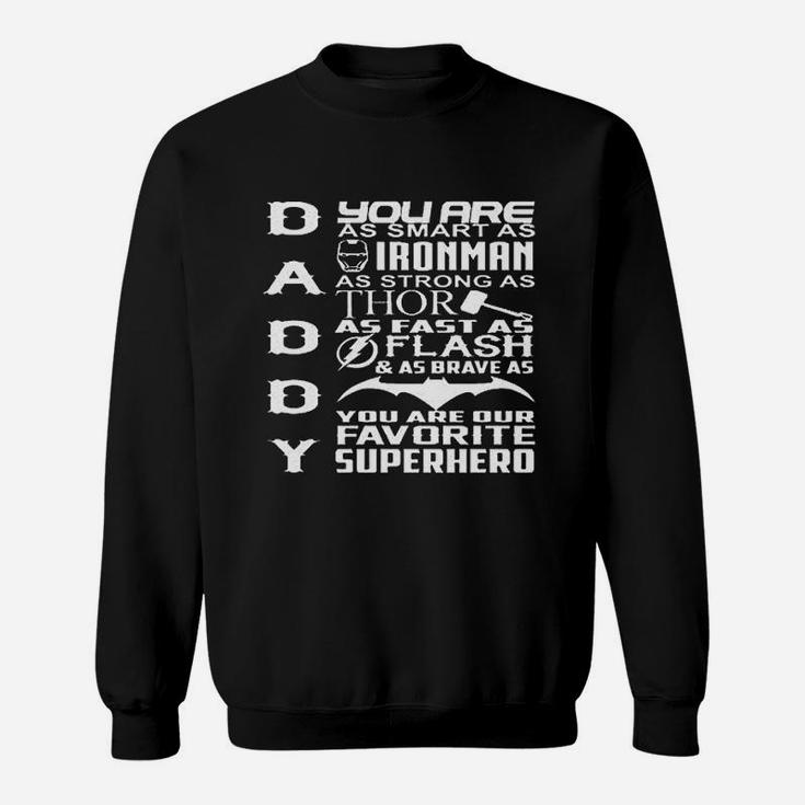 Gawx Daddy Superhero, best christmas gifts for dad Sweat Shirt