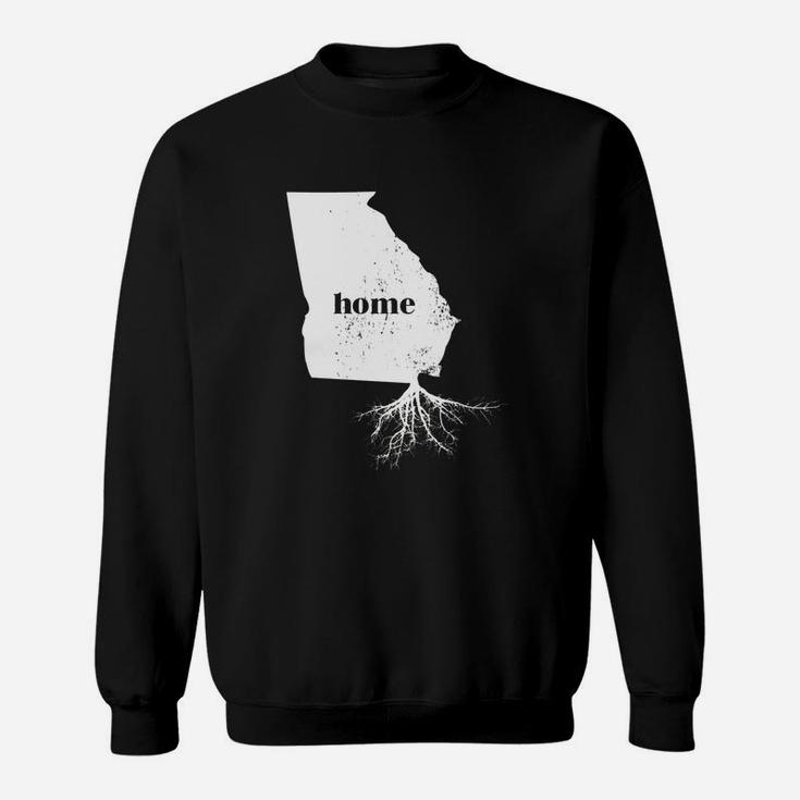 Georgia Home Roots State Map Sweat Shirt