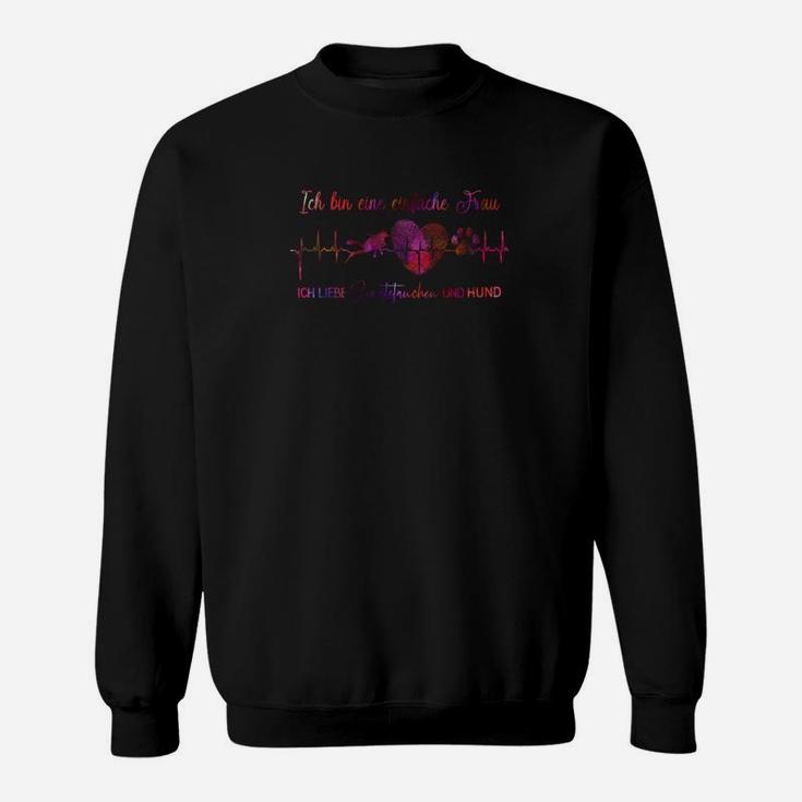 Gerätetauchen Einfache Frau 2 Sweatshirt