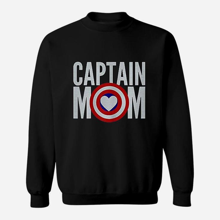 Gift Mom Captain Mom Superhero Sweat Shirt