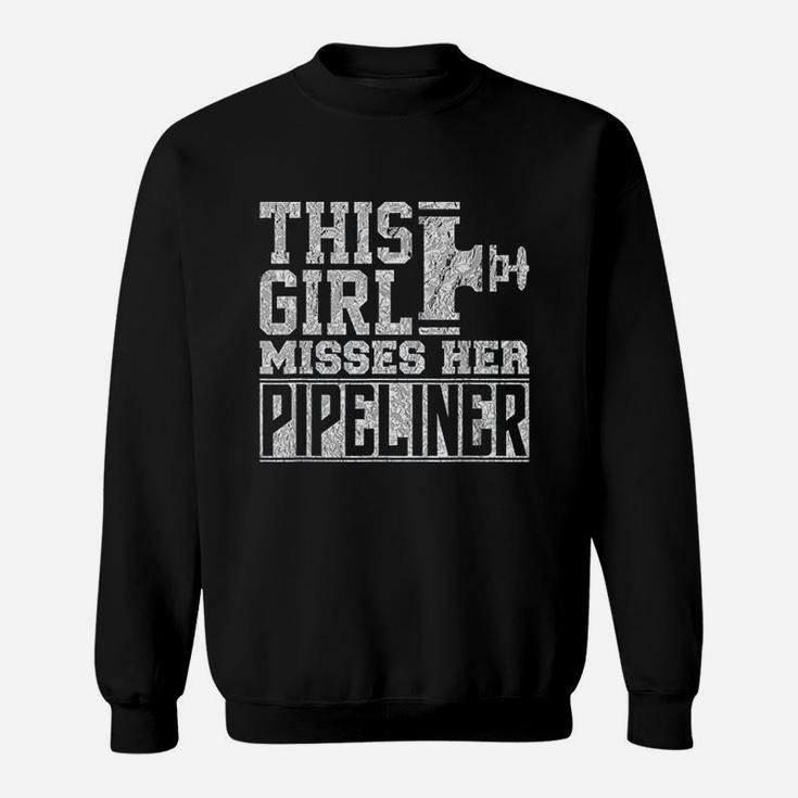 Girlfriend Wife Pipeliner Welder Welding Pipeline Gift Sweat Shirt