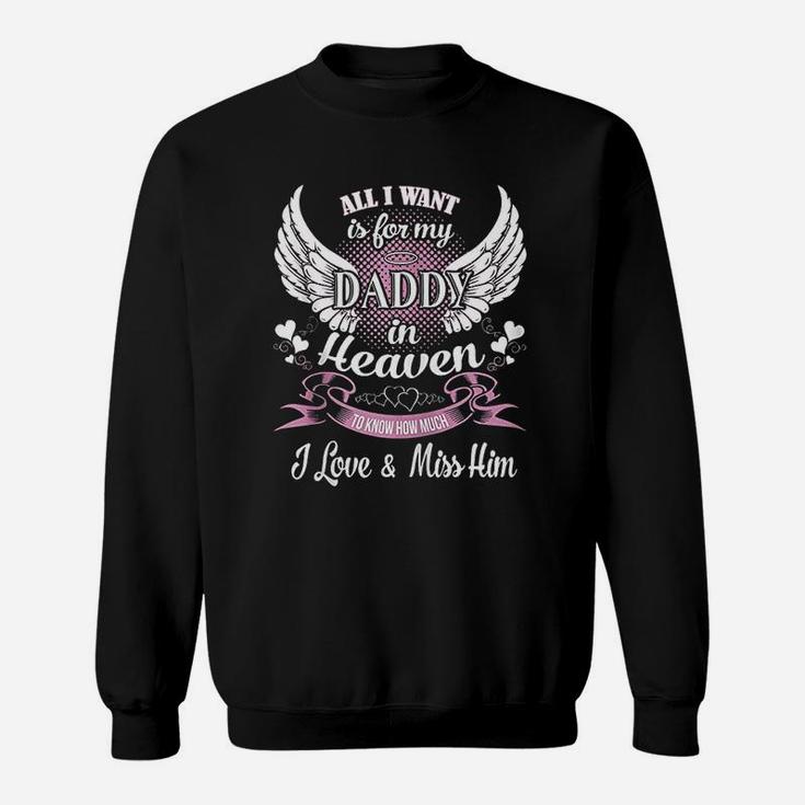 Guardian Dad From Daughter Sons Memorial Heaven Sweat Shirt