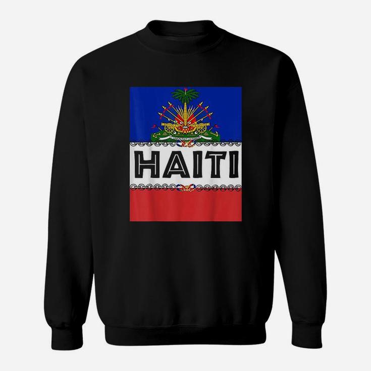 Haitian Pride For Haiti Flag Day Gift Ayiti Chains Zoe Sweatshirt