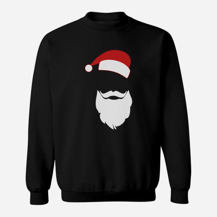 Hipster Santa Sweat Shirt