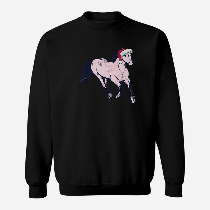 Horse Lover Christmas Gifts For Girls Women Kids Sweat Shirt
