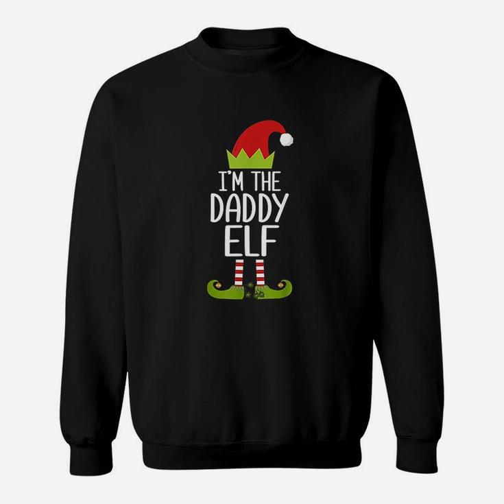 I Am The Daddy Elf Matching Christmas Family Sweat Shirt