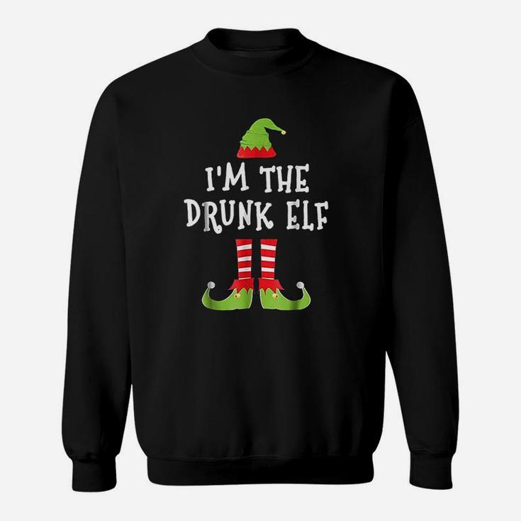 I Am The Drunk Elf Matching Family Elf Christmas Sweat Shirt