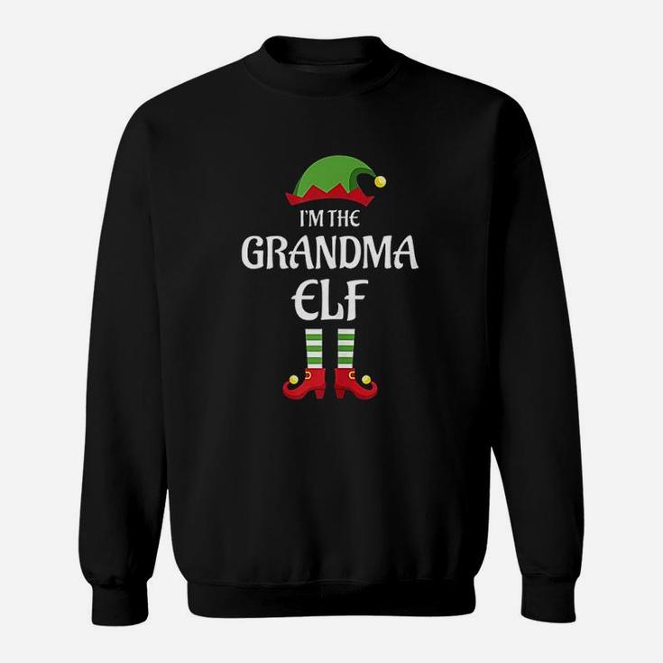 I Am The Grandma Elf Christmas Sweat Shirt