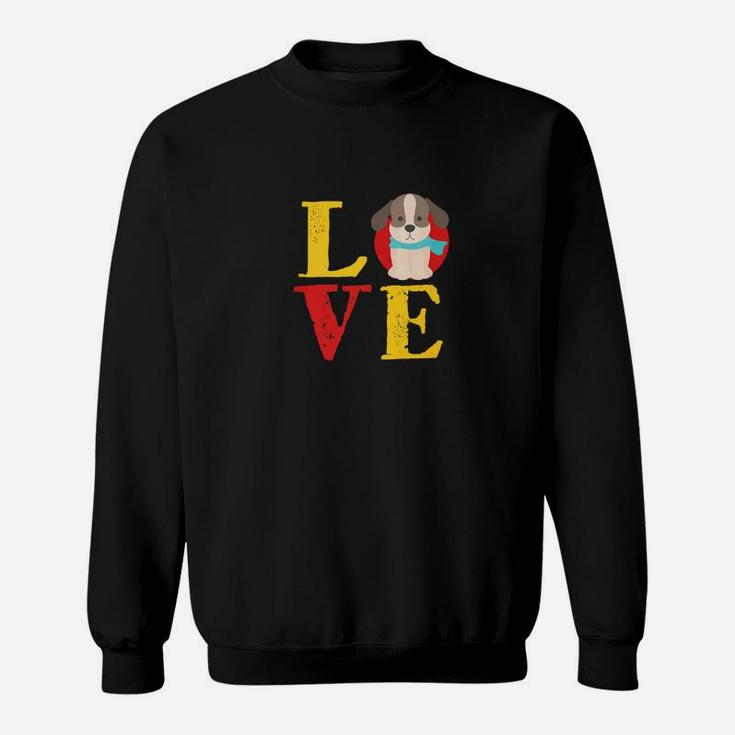 I Love Beagle For Dog Lover Animal Rescue Puppy Sweat Shirt