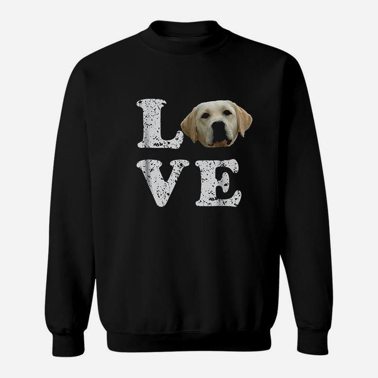 I Love My Yellow Lab Labrador Retriever Dog Sweat Shirt