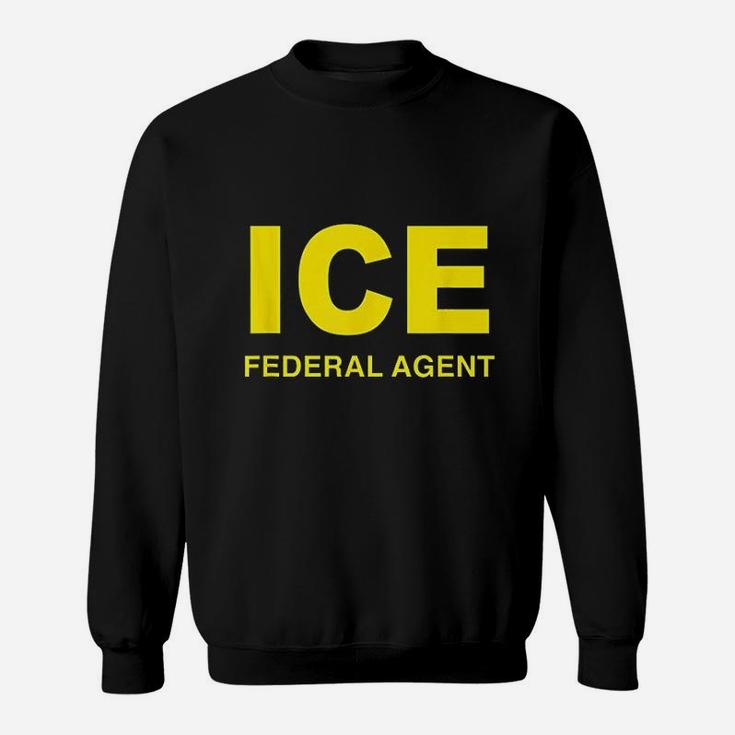 Ice Halloween Costume Federal Agent Police Immigration Sweat Shirt