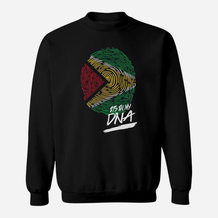 It Is In My Dna Guyana Baby Proud Country Flag Sweat Shirt