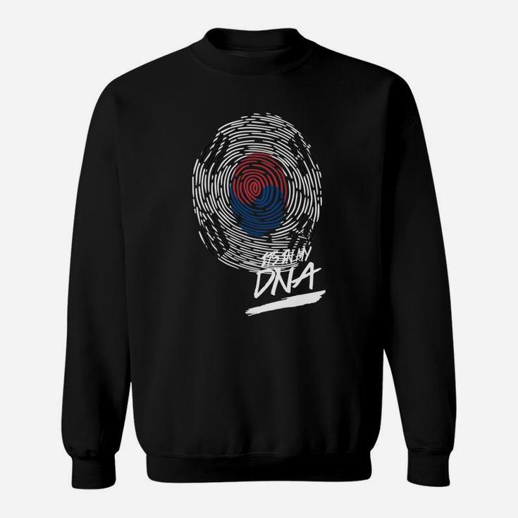It Is In My Dna South Korea Baby Proud Country Flag Sweat Shirt