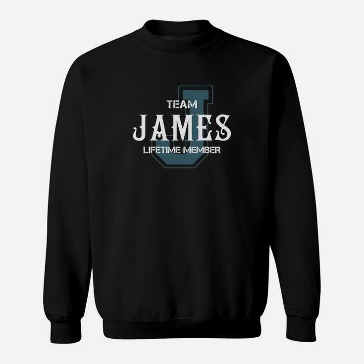 James Shirts - Team James Lifetime Member Name Shirts Sweatshirt