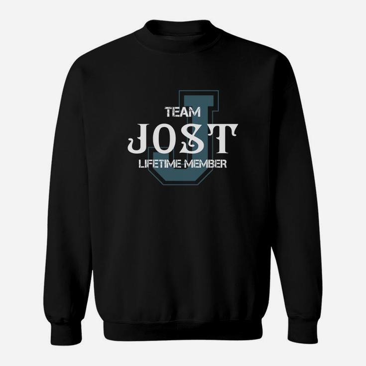 Jost Shirts - Team Jost Lifetime Member Name Shirts Sweat Shirt