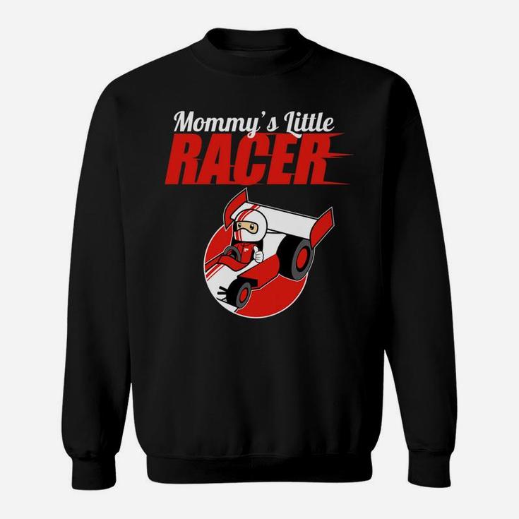 Kids Racer Mommys Little Racer Boys Race Car Driver Sweat Shirt