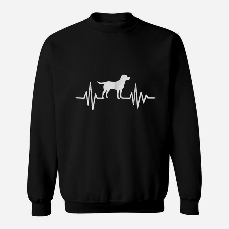 Labrador Frequency Heartbeat Dog Sweat Shirt