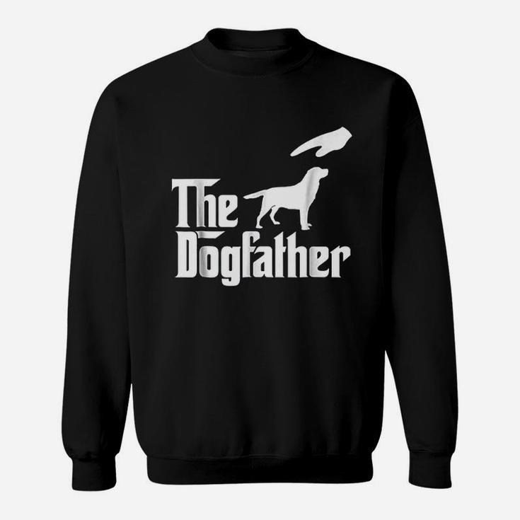 Labrador Retriever The Dogfather Funny Dog Sweat Shirt