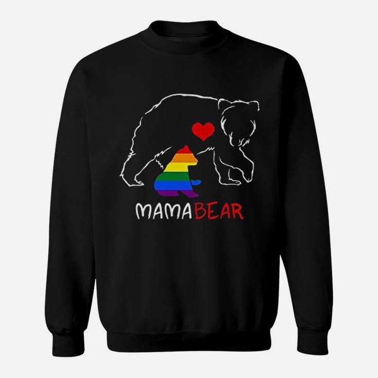 Lgbt Mama Bear Mom Gift Sweat Shirt