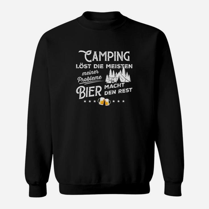 Löst Die Meisten Meiner Probleme Camping Sweatshirt