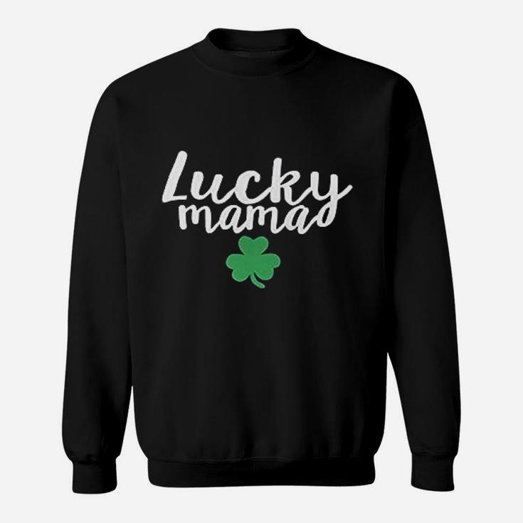 Lucky Mama St Patrick Day Mommy And Me Sweat Shirt