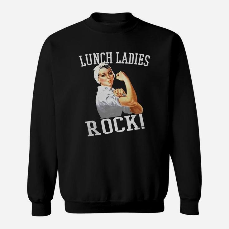 Lunch Ladies Rock Tshirt Funny Lunch Lady Shirts Sweatshirt