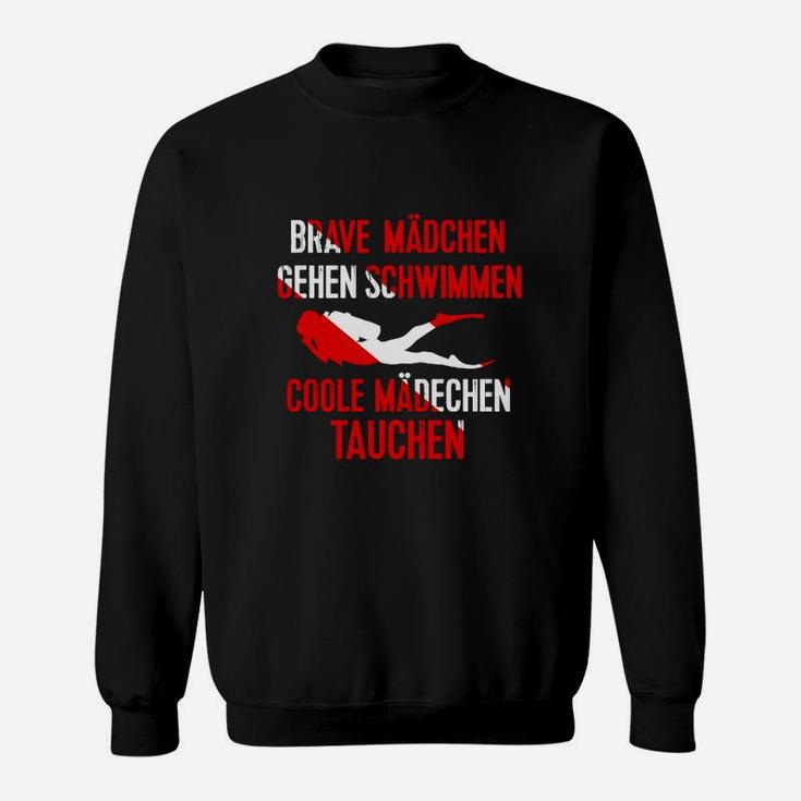 Mädchen Tauchen Sporttauchen Sweatshirt