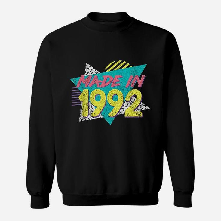 Made In 1992 Retro Vintage 29th Birthday  Sweat Shirt
