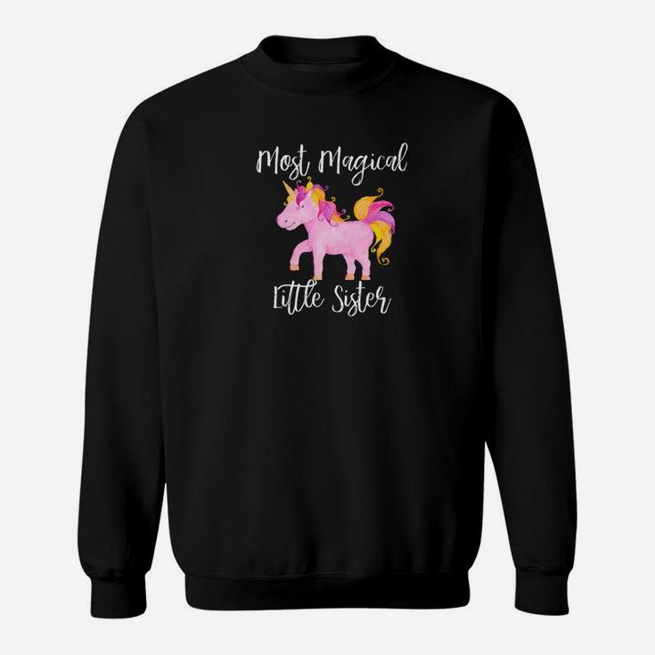 Magical Unicorn Little Sister Little Sister Gifts Sweat Shirt