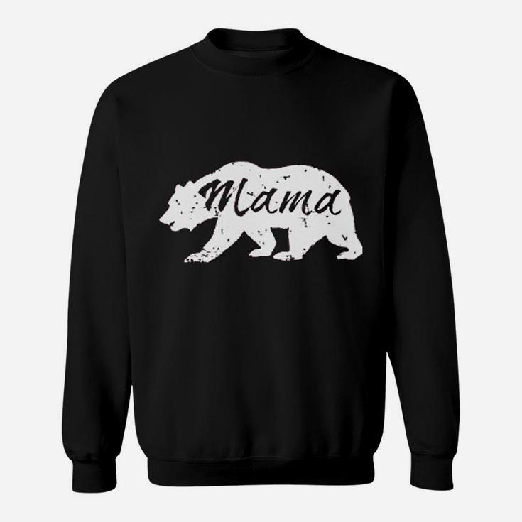 Mama Bear Distressed Mother Day Best Gifs For Mom Sweat Shirt