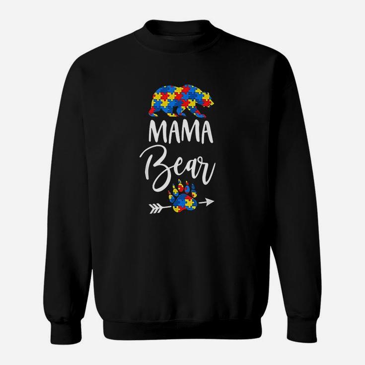 Mama Bear Mommy Mama Puzzle Sweat Shirt