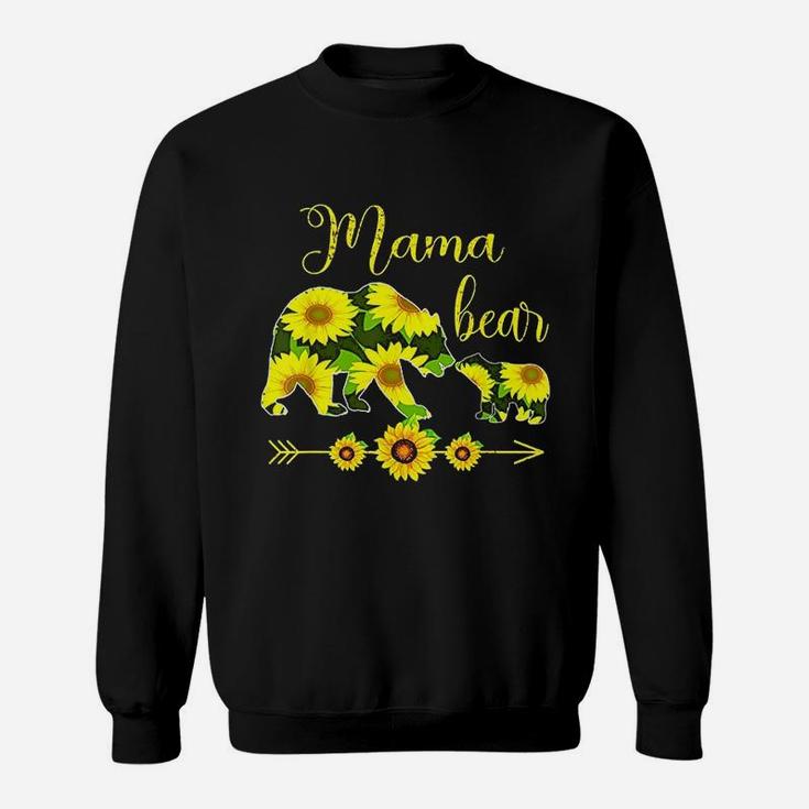 Mama Bear Sunflower Sweat Shirt