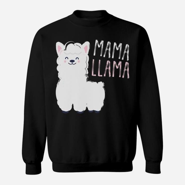 Mama Llama Cute Best Gift For Animal Llama Lover Sweat Shirt