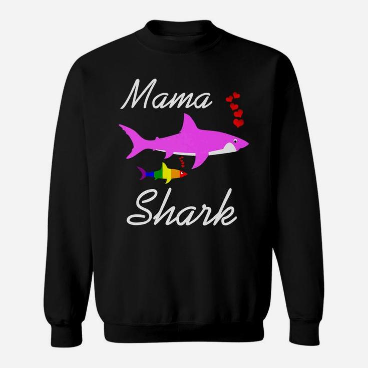Mama Shark Protect Your Lgbt Son Or Daughter Sweat Shirt