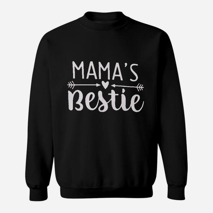 Mamas Bestie Mamas Boy birthday Sweat Shirt