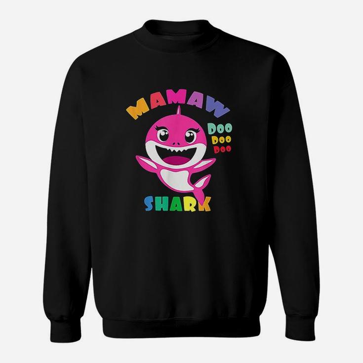 Mamaw Shark Funny Mothers Day Gift Sweat Shirt