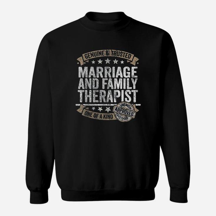 Marriage And Family Therapist Profession Job Sweat Shirt