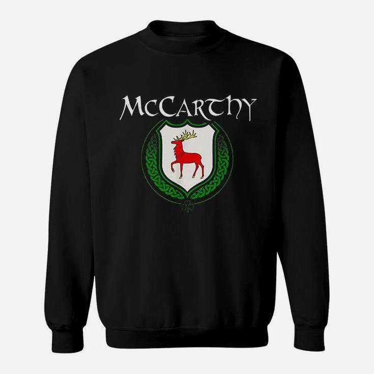 Mccarthy Surname Irish Last Name Mccarthy Family Sweat Shirt