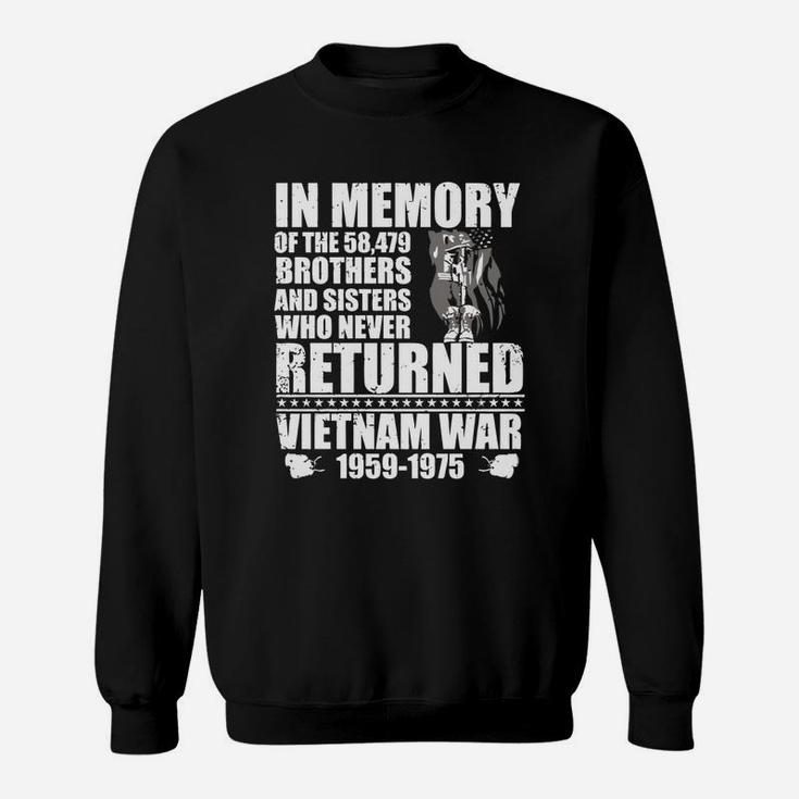 Memorial Day - Never Returned Vietnam War Sweatshirt