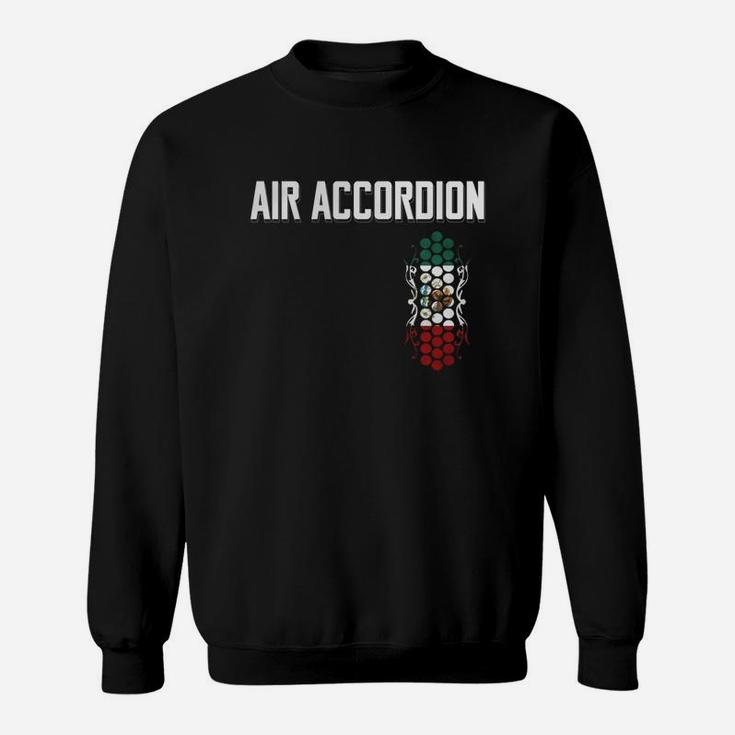 Mens Air Accordion Mexico Black Tshirt From Accordion Mexico Sweat Shirt