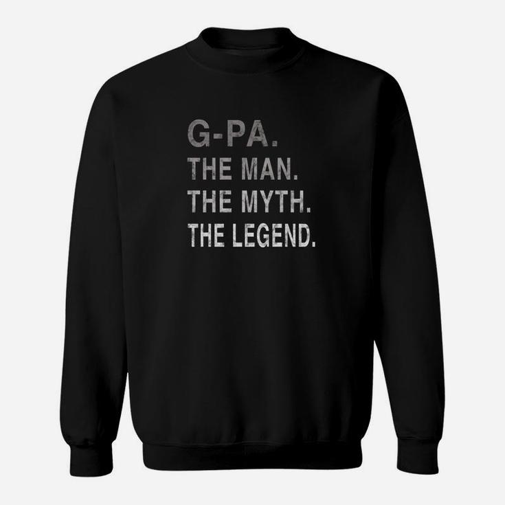 Mens Grandpa Grandfather Gpa The Legend Gift Sweat Shirt