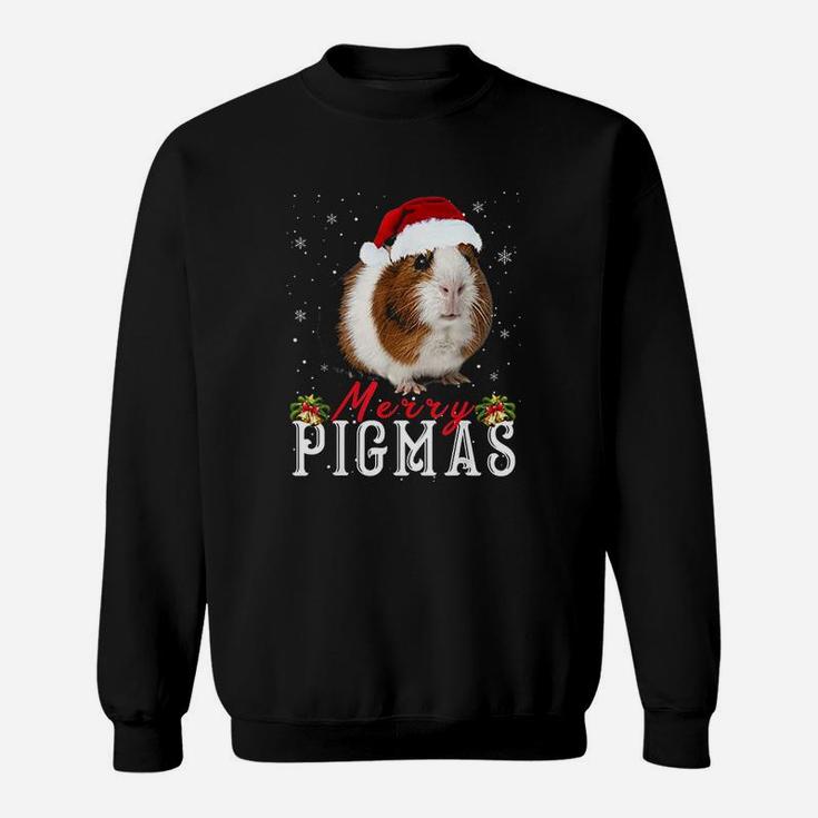 Merry Pigmas Funny Guinea Pig Christmas Sweat Shirt