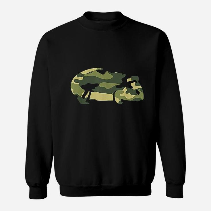 Military Guinea Pig Camo Us Cavy Veteran Gift Sweat Shirt