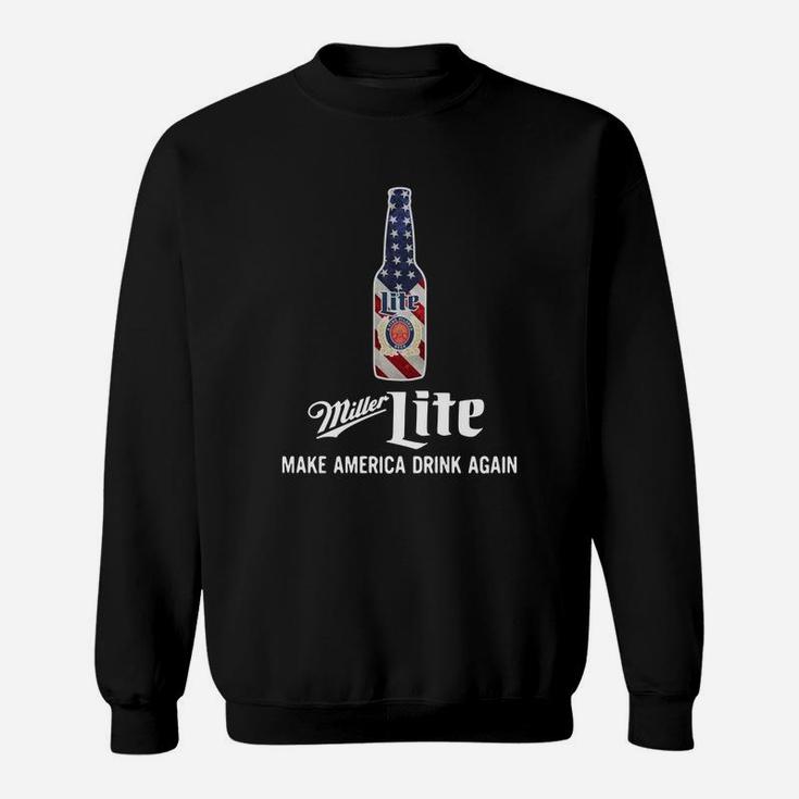 Miller Lite Make America Drink Again Sweat Shirt