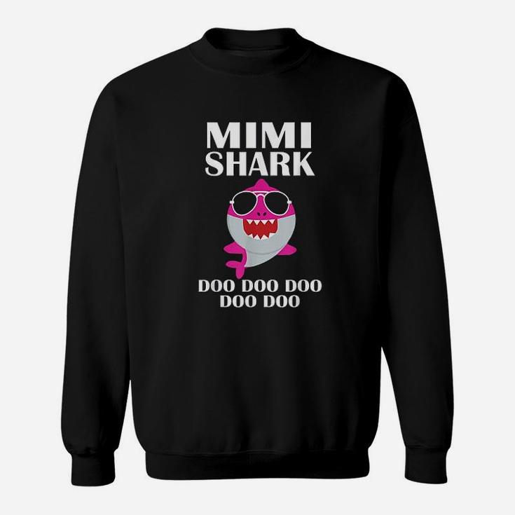 Mimi Shark Doo Doo Funny Mothers Day Mimi Sweat Shirt
