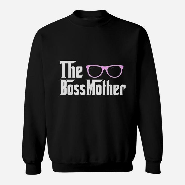 Mini Boss Father Mother Son Daughter Baby Matching Sweat Shirt
