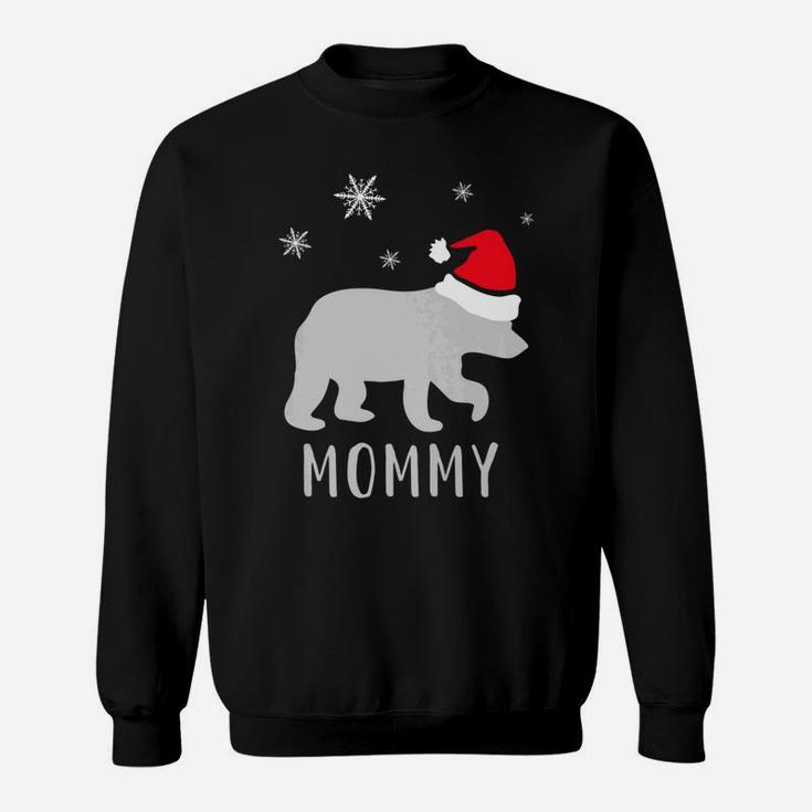 Mommy B E A R Family Christmas Pajama Idea Sweat Shirt