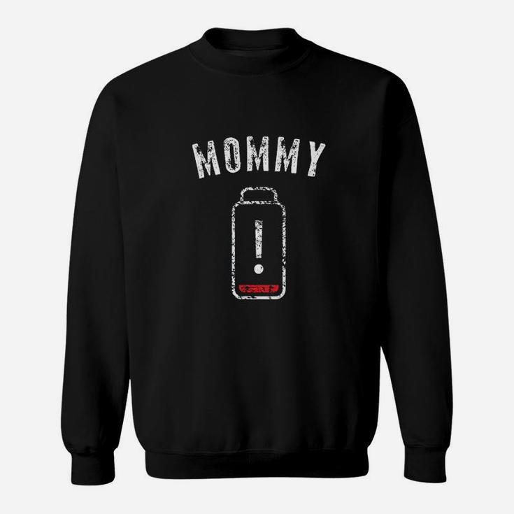 Mommy Low Battery Matching Daughter Son Mothers Day Sweat Shirt